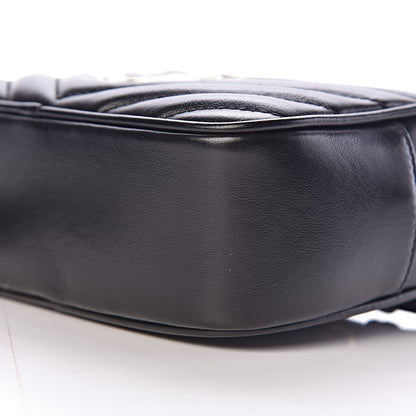Saint Laurent Calfskin Matelasse Monogram Lou Belt Bag Black 9 of 9