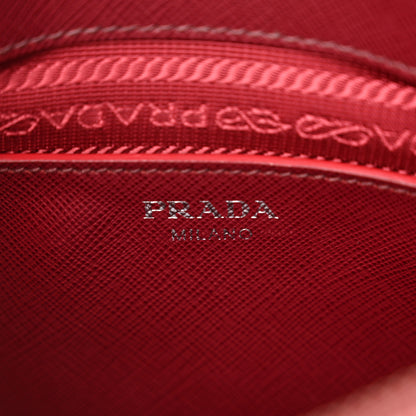 Prada Saffiano Lux Promenade Backpack Cherry 6 of 18