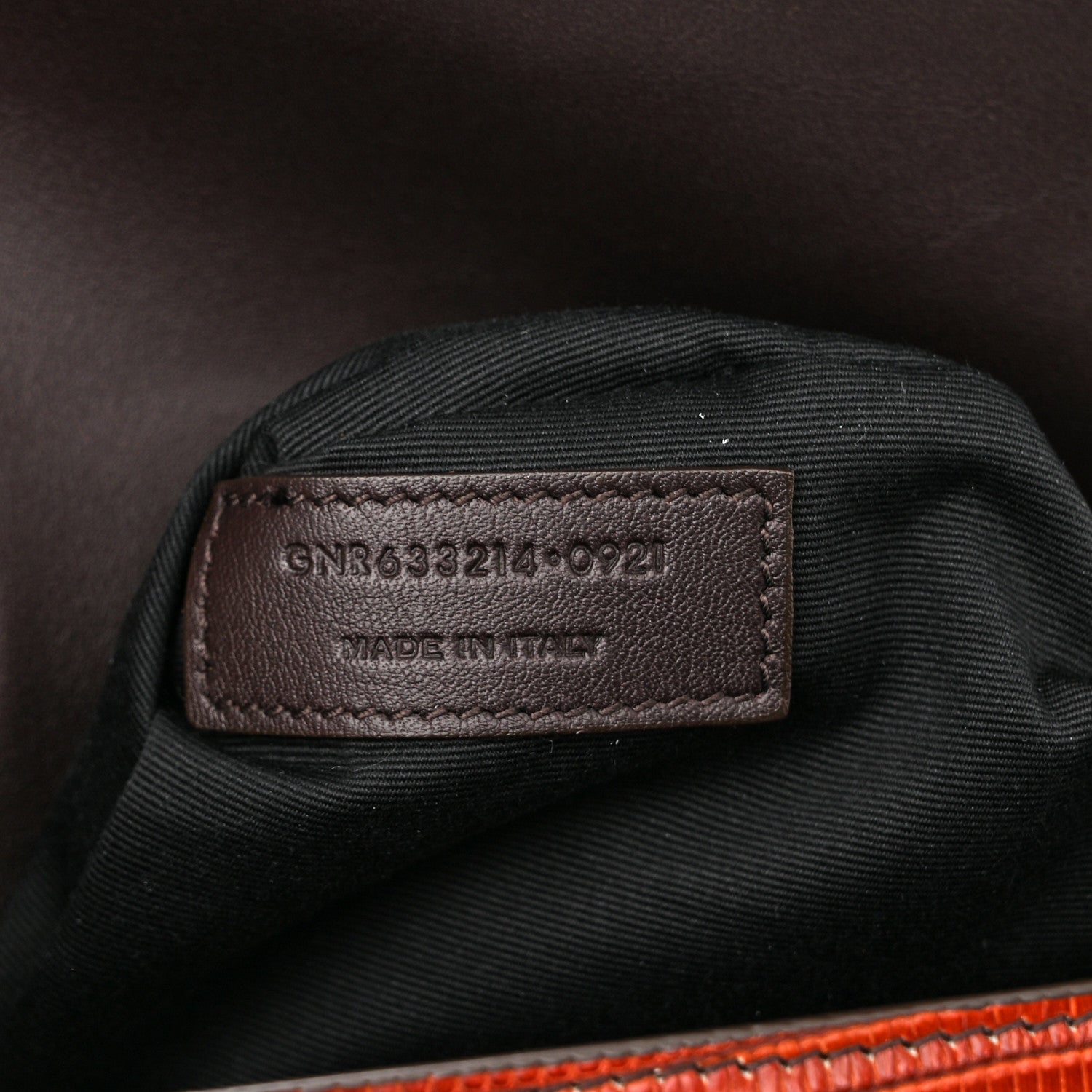 Saint Laurent Lizard Degrade Carre Satchel Brown Red 12 of 12