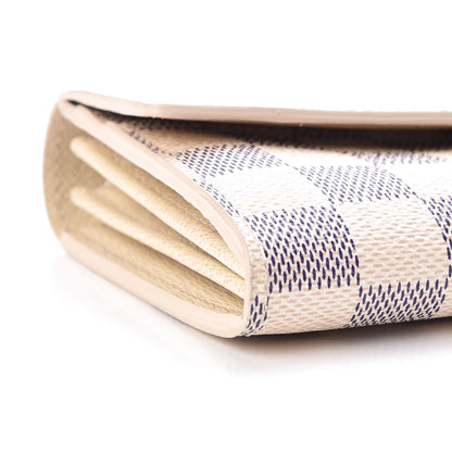 Louis Vuitton Damier Azur Sarah Wallet 8 of 10
