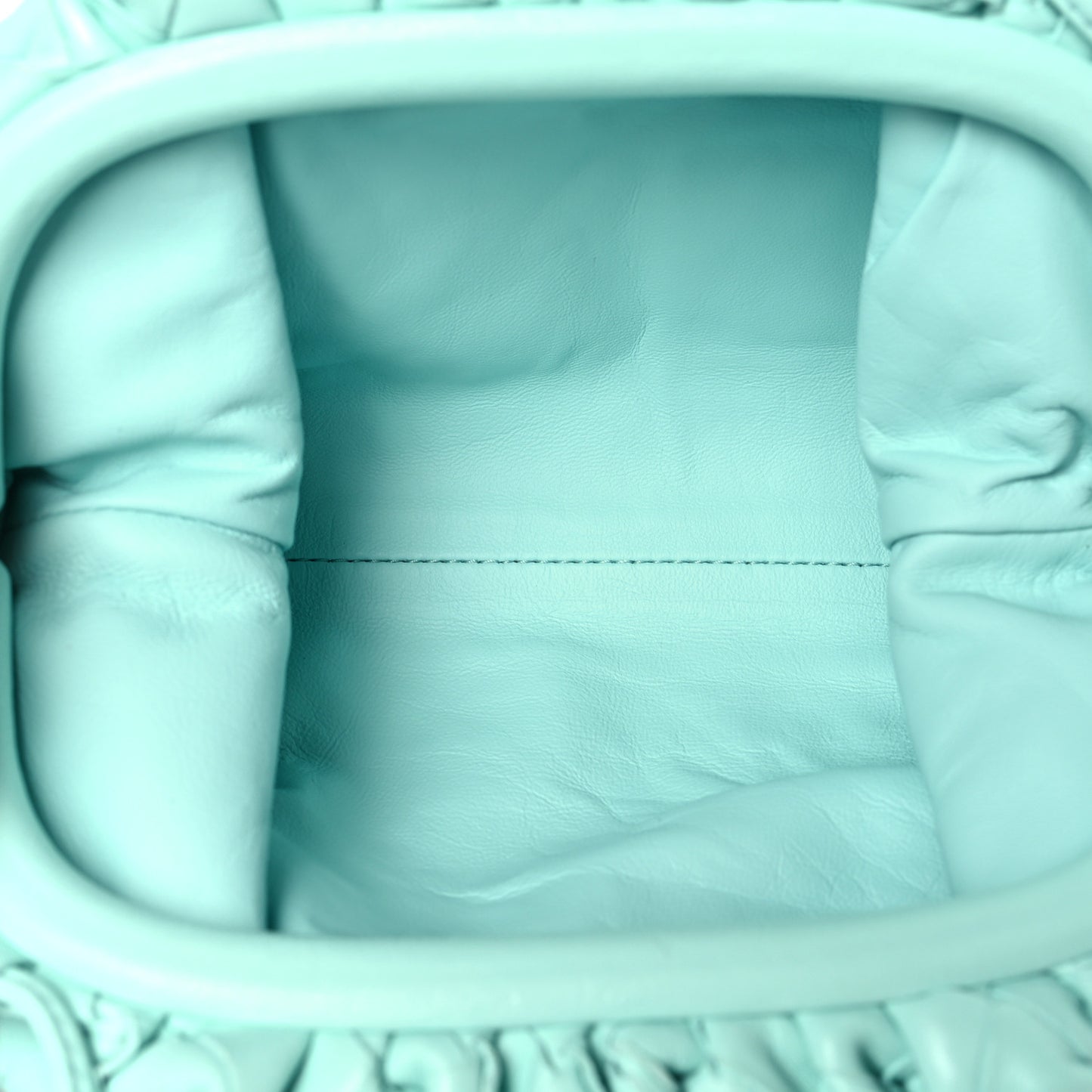 Nappa Intrecciato The Mini Pouch Celadon