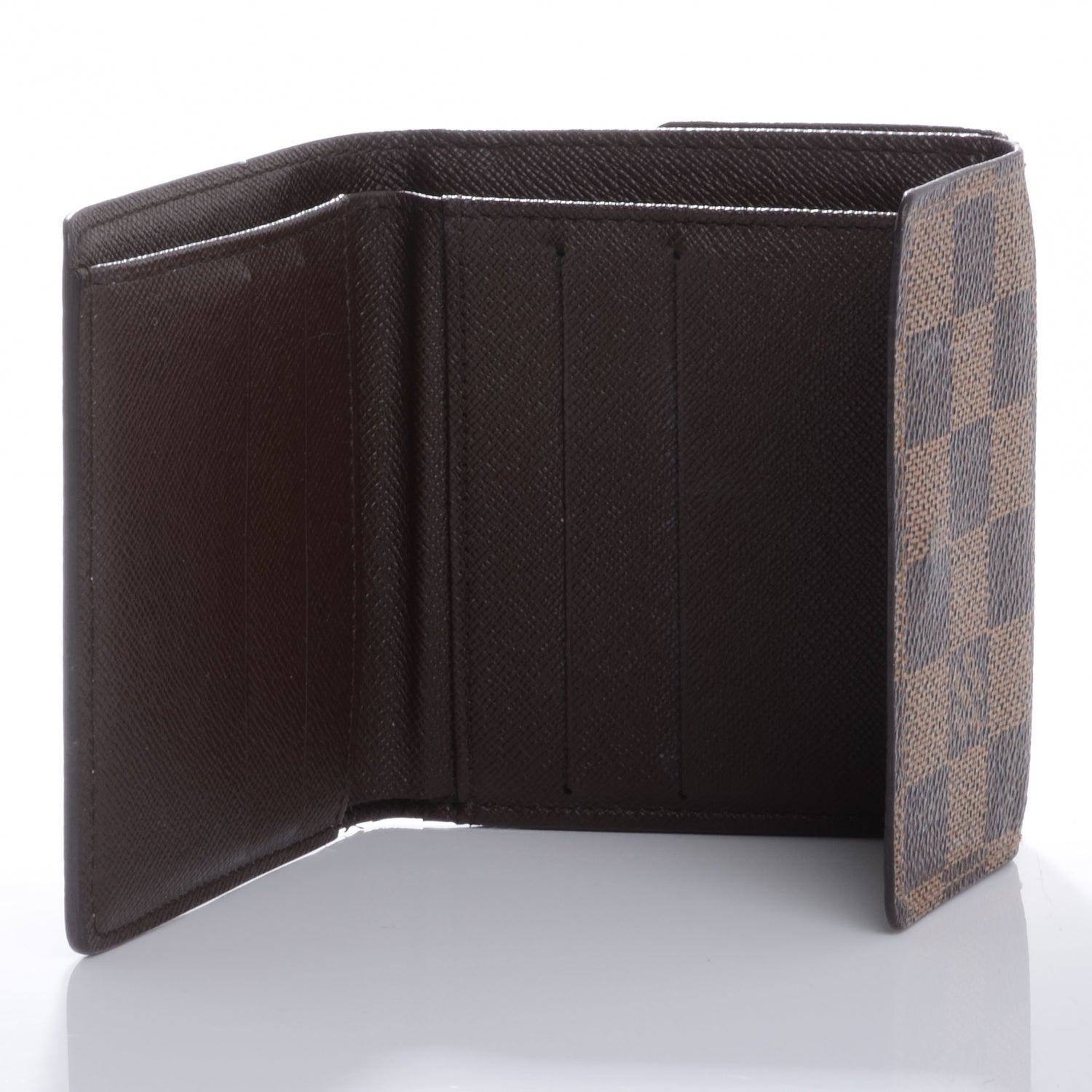 Louis Vuitton Damier Ebene Elise Wallet 5 of 7
