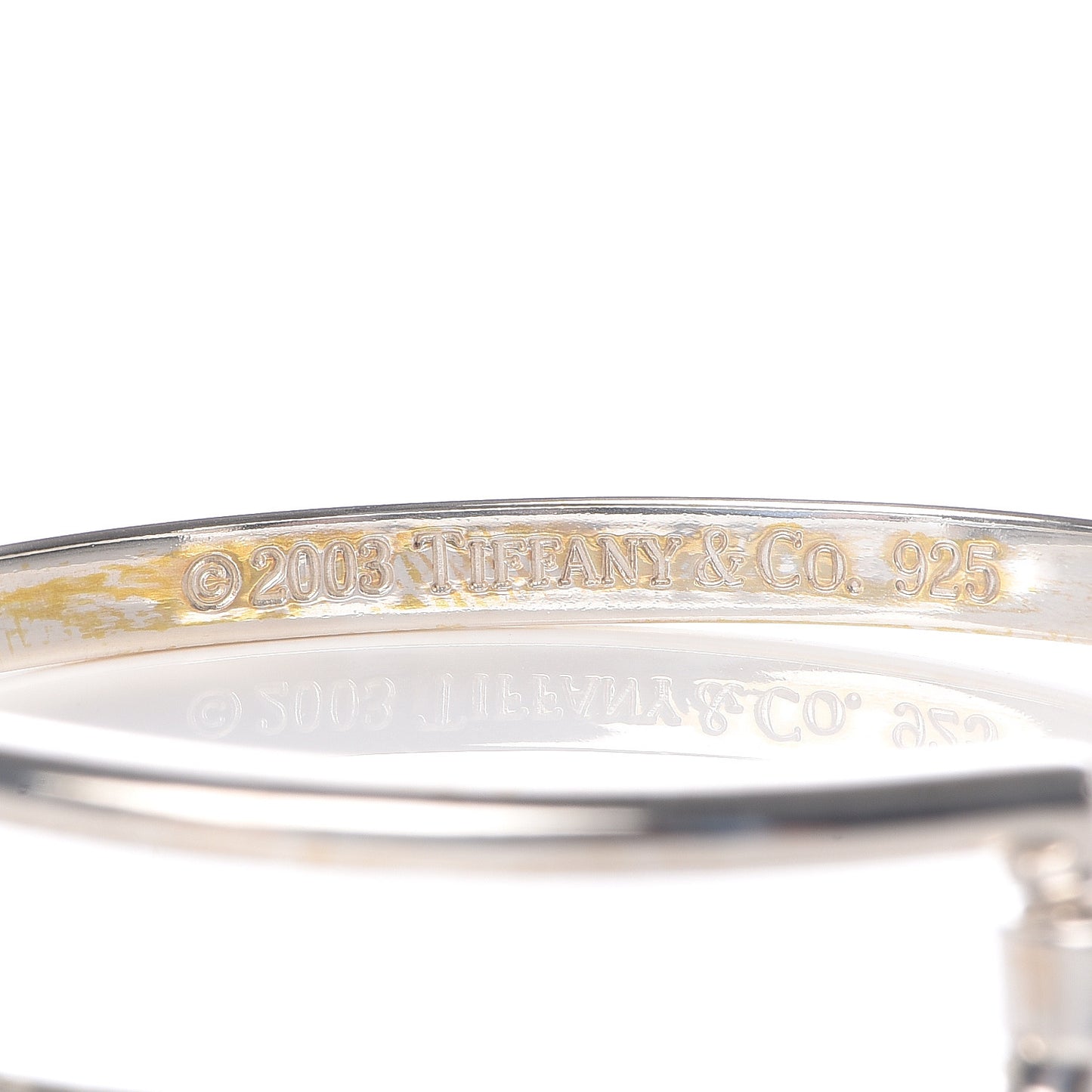 Sterling Silver Rectangle Bangle Bracelet
