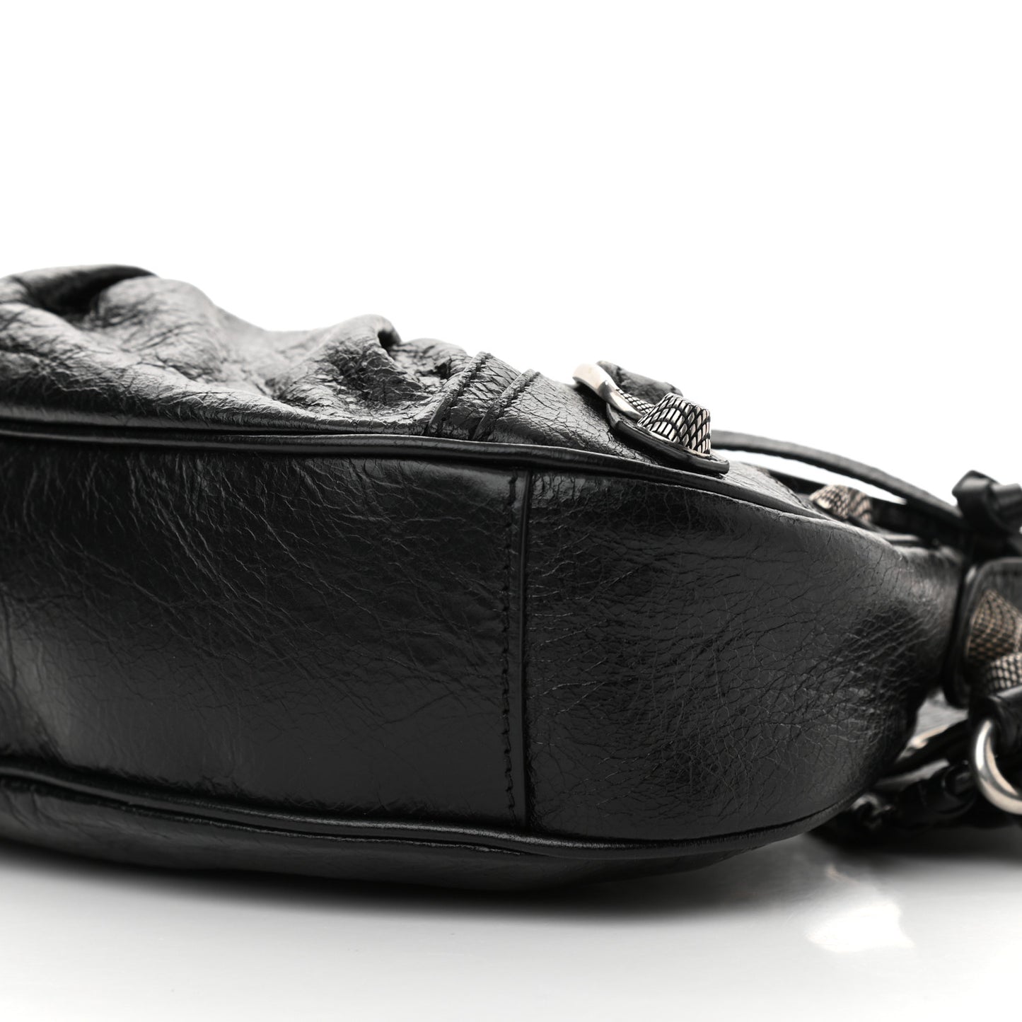 Agneau Arena Le Cagole Shoulder Bag XS Black