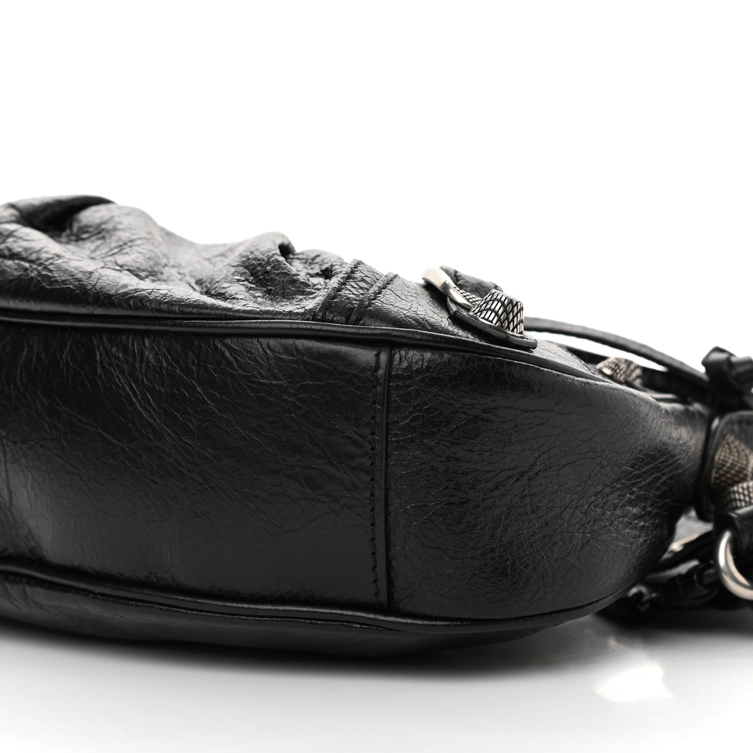 Balenciaga Agneau Arena Le Cagole Shoulder Bag XS Black 10 of 11