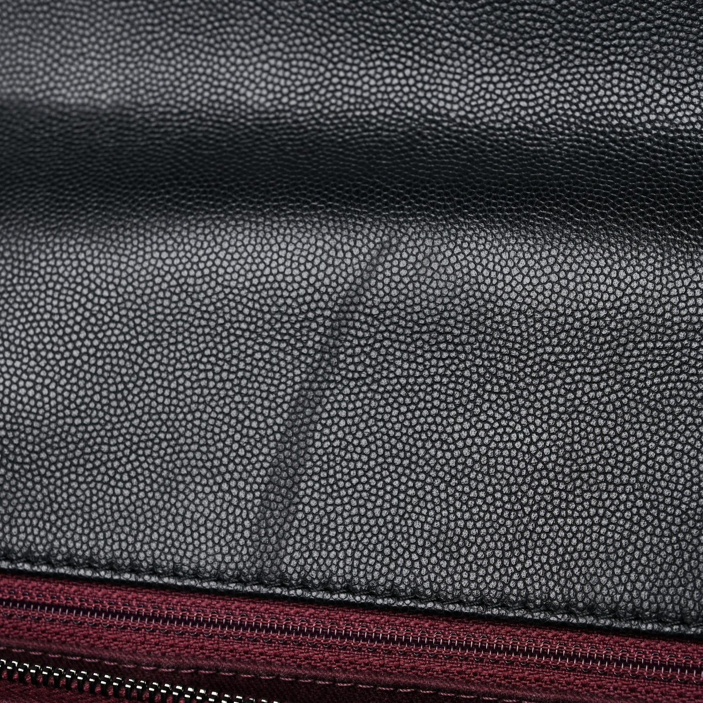 Caviar Quilted Medium Coco Handle Flap Black