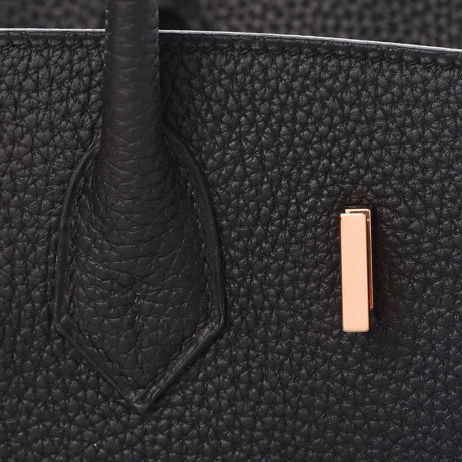 Hermes Togo Birkin 25 Black 26 of 37