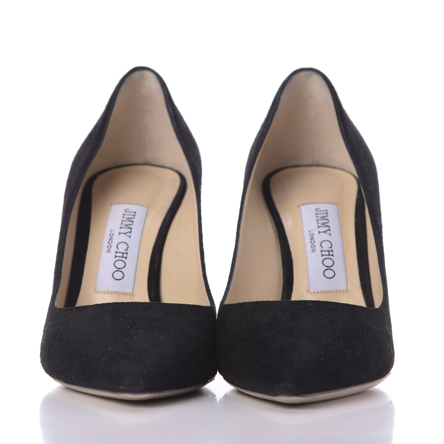 Jimmy Choo Suede Romy 85 Pumps 36 Black 3 of 10
