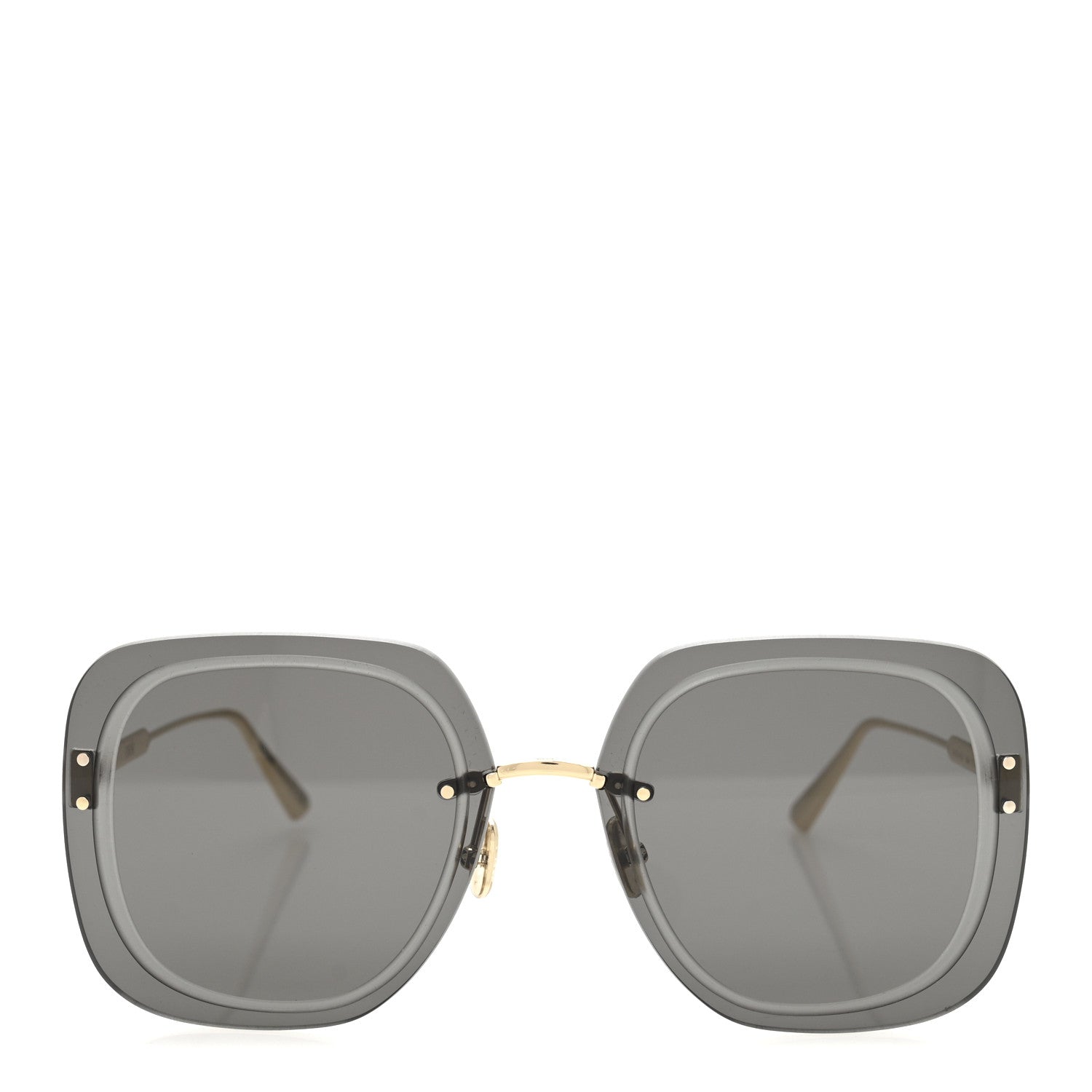 Christian Dior UltraDior SU Sunglasses Gold Blue 2 of 9