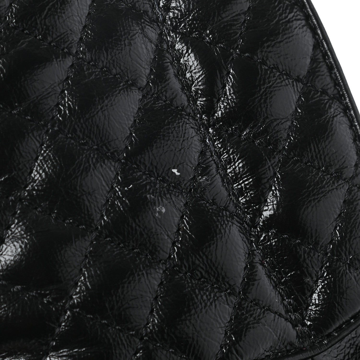 Chanel Crackled Calfskin Velvet Pearl Combat Ankle Boots 39.5 Black 10 of 11