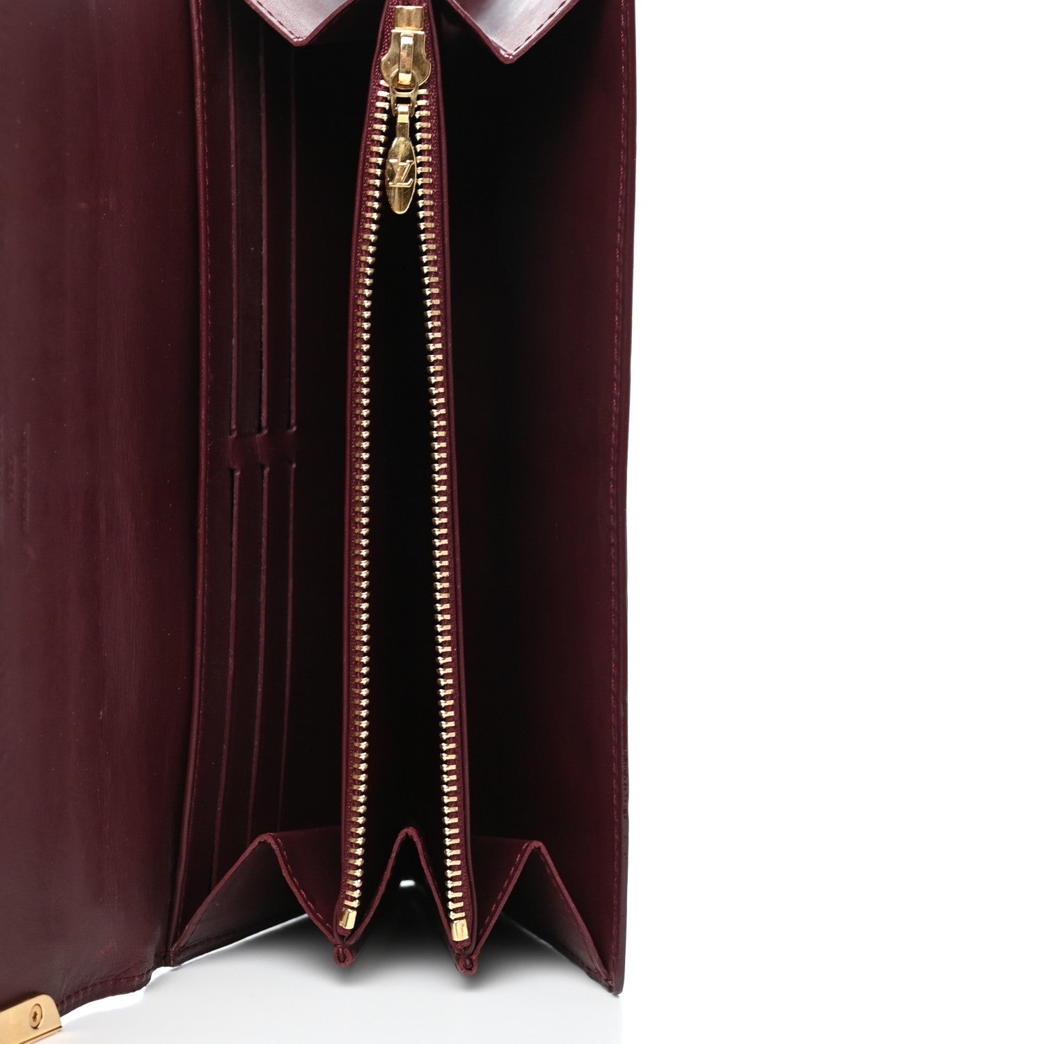 Louis Vuitton Vernis Rossmore Wallet Rouge Fauviste 5 of 10