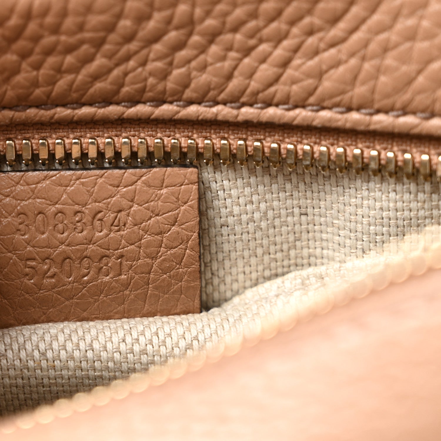 Gucci Pebbled Calfskin Small Soho Disco Bag Camelia Camelia 7 of 11
