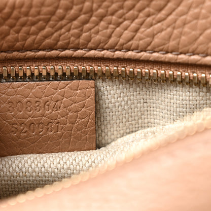 Gucci Pebbled Calfskin Small Soho Disco Bag Camelia Camelia 7 of 11