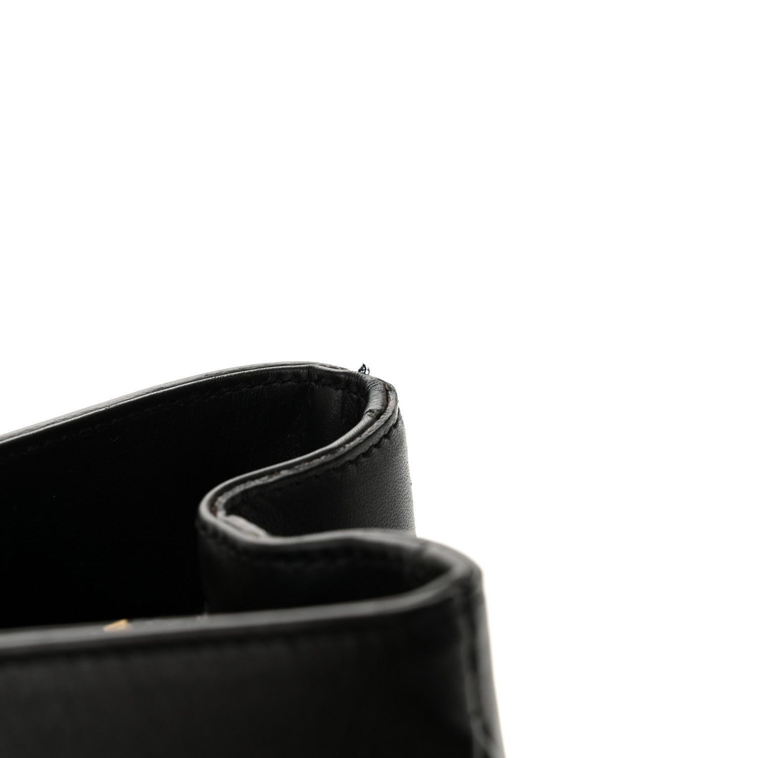 Saint Laurent Soft Calfskin Monogram Cassandre Shopper Black 17 of 23