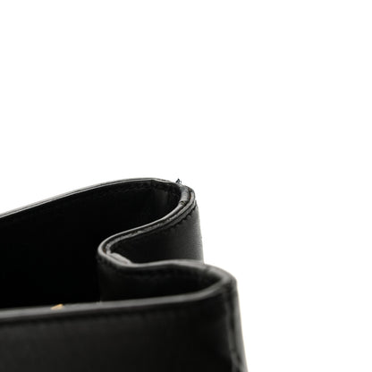 Saint Laurent Soft Calfskin Monogram Cassandre Shopper Black 17 of 23