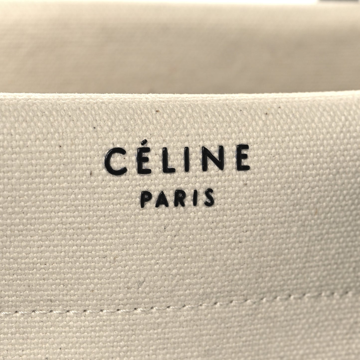 Cotton Canvas Medium Phantom Luggage White