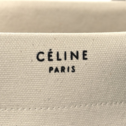 Celine Cotton Canvas Medium Phantom Luggage White 6 of 14