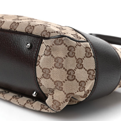 Gucci Monogram Shoulder Bag Dark Brown 10 of 11