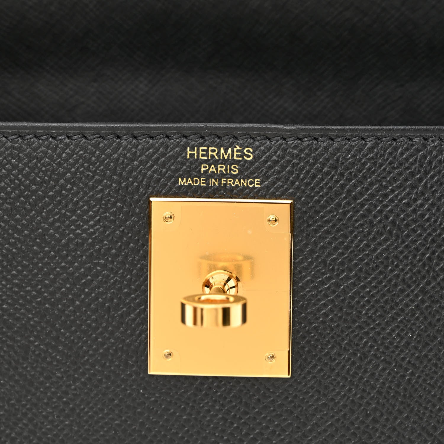 Hermes Epsom Kelly Sellier 28 Black 6 of 11