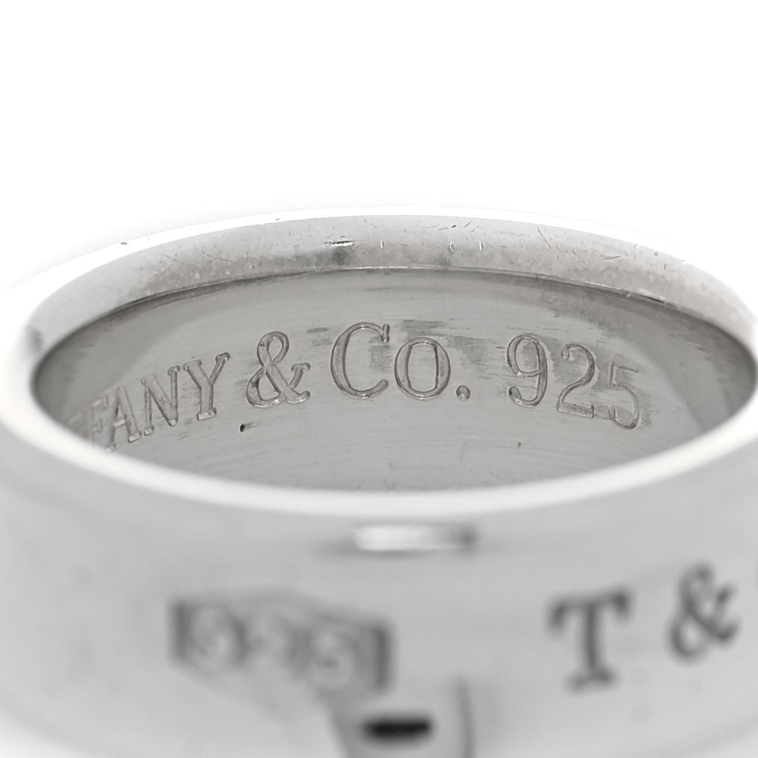 Tiffany Sterling Silver 1837 Ring 49 5 5 of 5