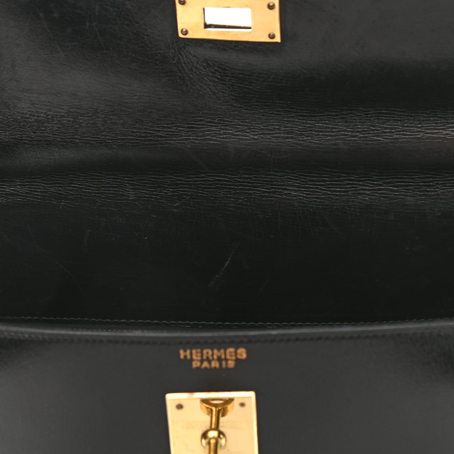 Hermes Box Kelly Retourne 32 Black 16 of 17