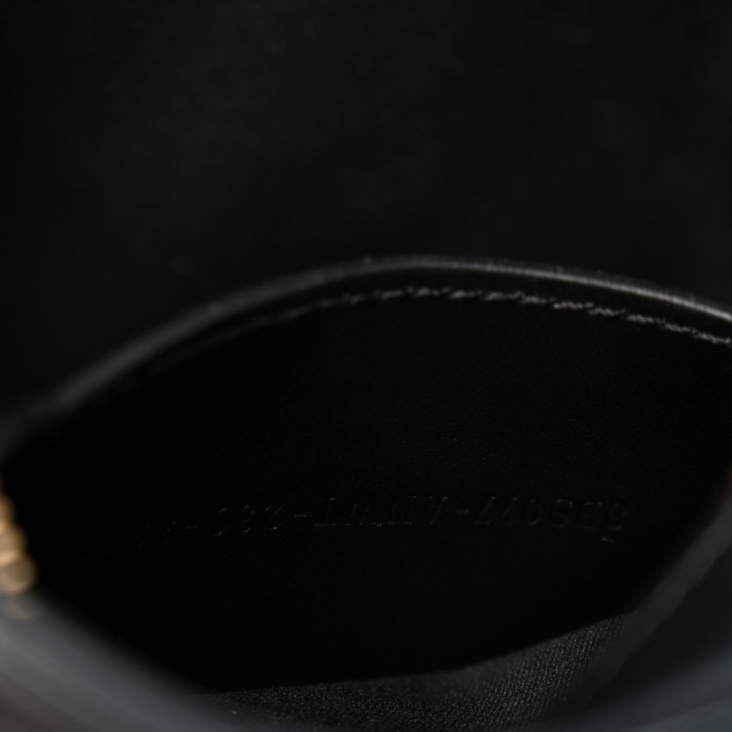 Vitello Epoque FF Embossed Camera Case Black