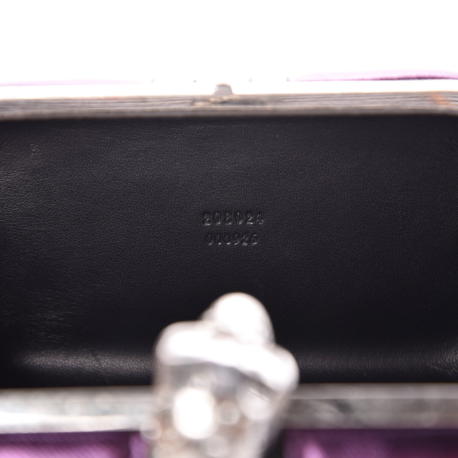 Alexander McQueen Metallic Saffiano Britannia Skull Box Clutch Green Black Purple 7 of 9