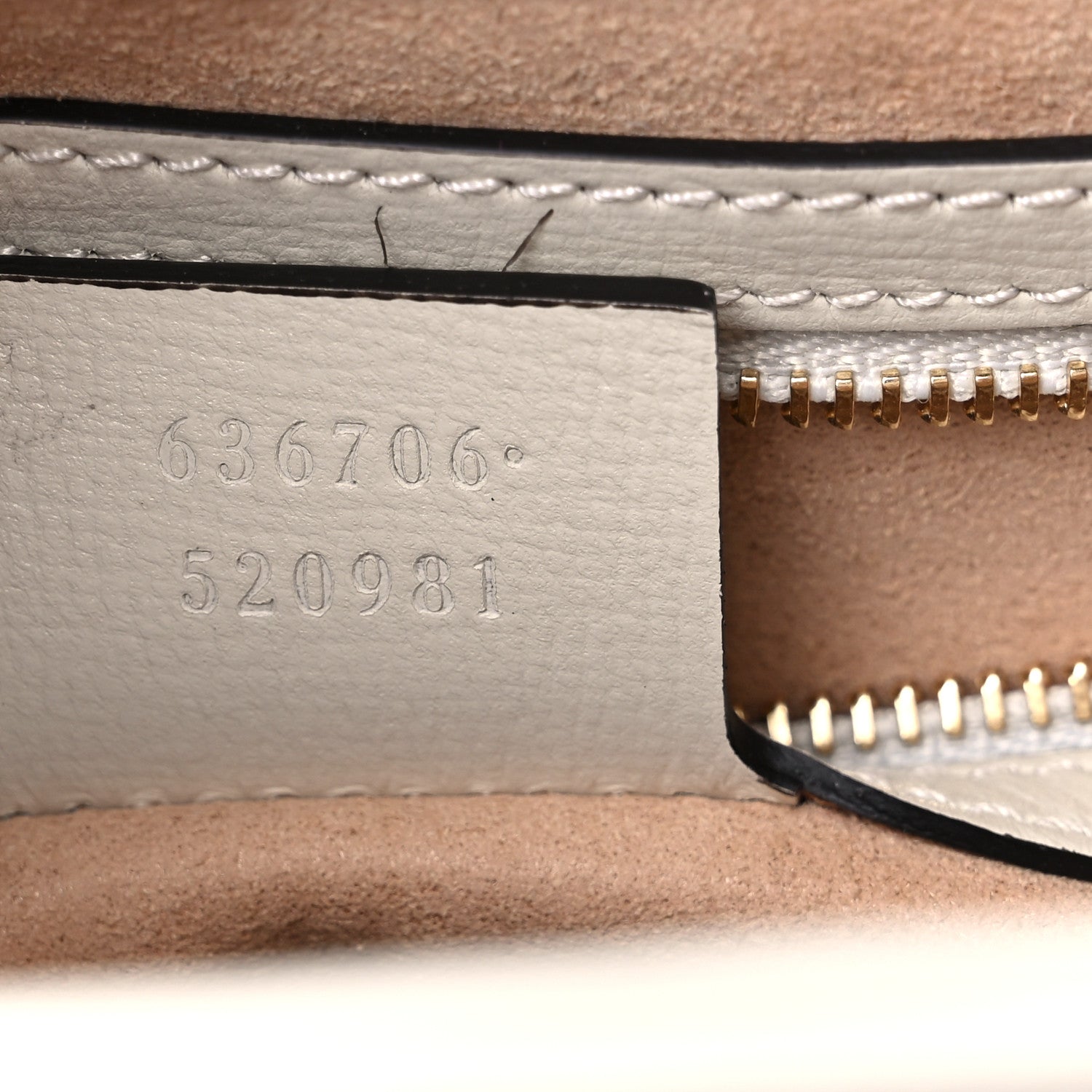 Gucci GG Supreme Monogram Azalea Calfskin Web Small Jackie 1961 Hobo Beige Ebony Mystic White 5 of 8