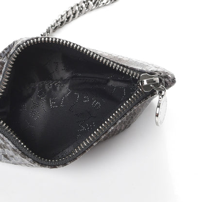 Stella McCartney Eco Python Big Falabella Tote Dark Grey 7 of 9