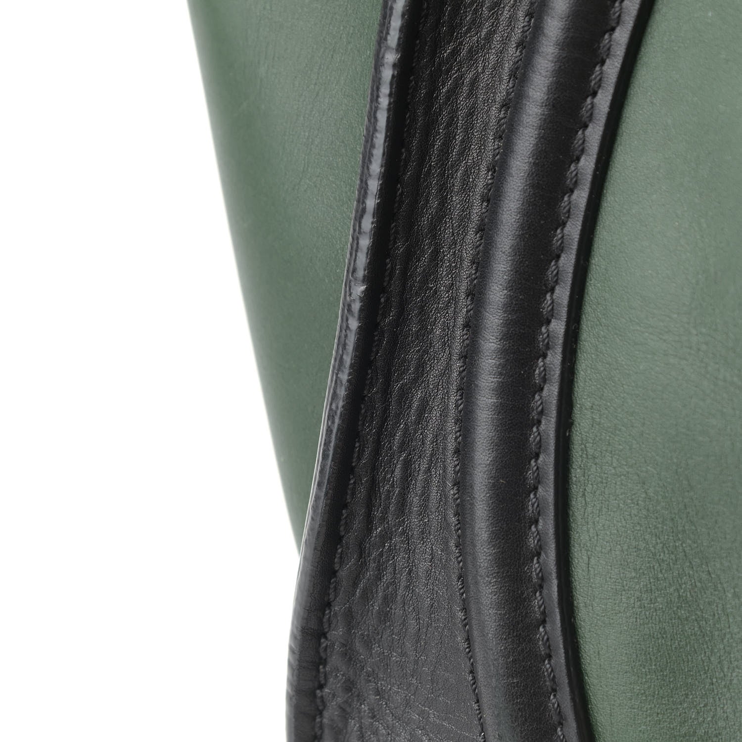 Celine Smooth Calfskin Mini Bi-Color Luggage Forest Black 22 of 22