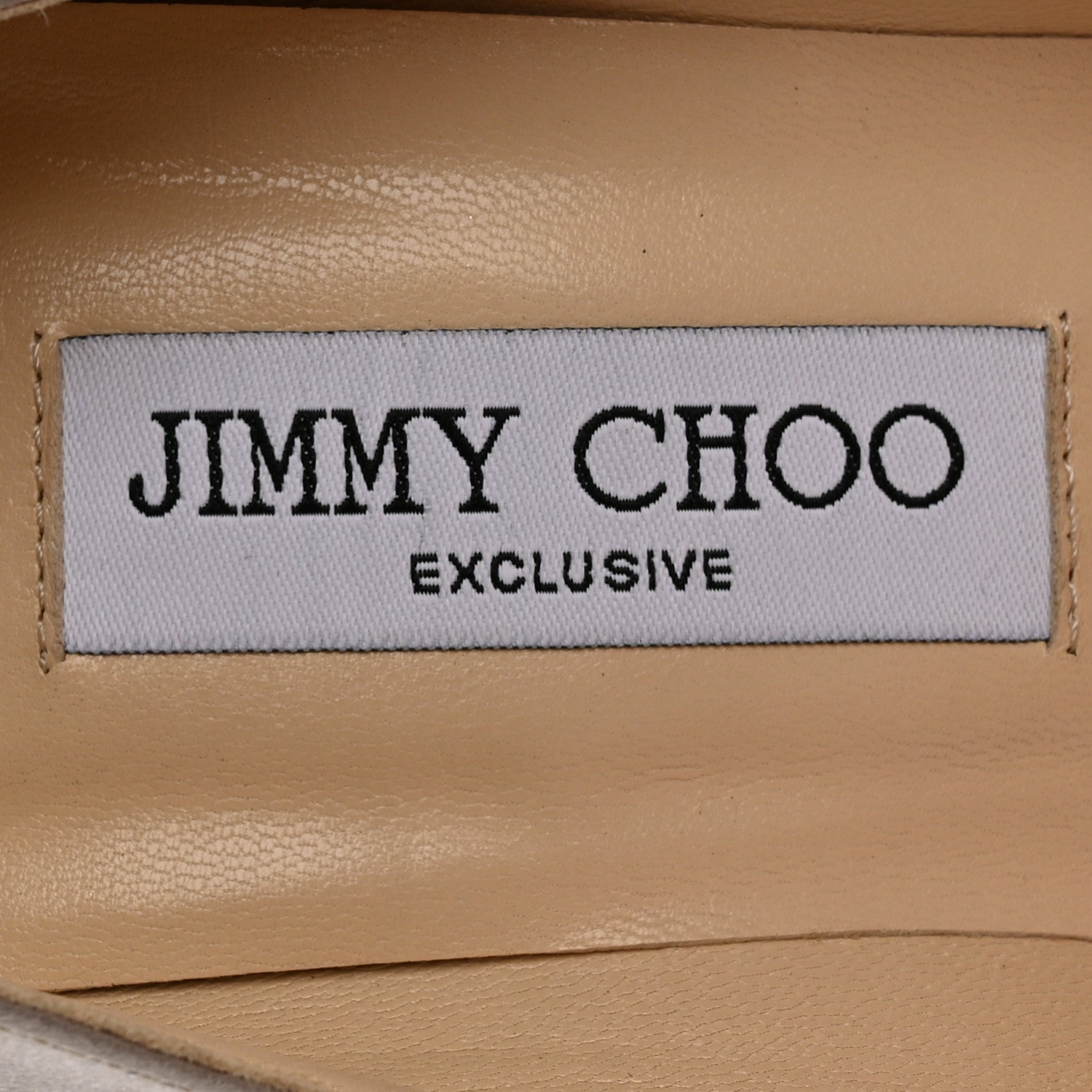 Jimmy Choo Satin Crystal Pumps 38.5 Grey 7 of 10