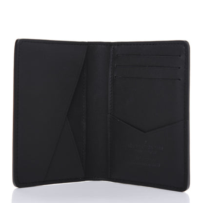 Louis Vuitton Taiga Rainbow Pocket Organizer Black 5 of 10