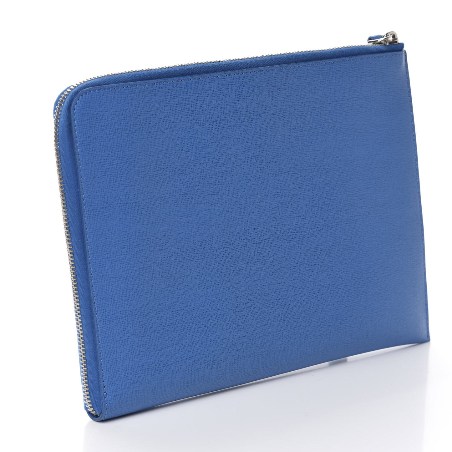 Vitello Elite Crystal Eye Monster Zip Around Pouch Royal Blue Papavero Multicolor