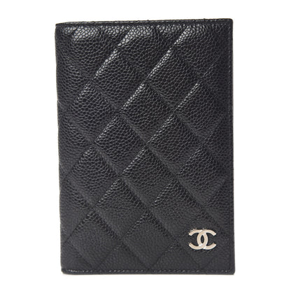 Chanel Caviar Quilted Passport Holder Black 1 of 8