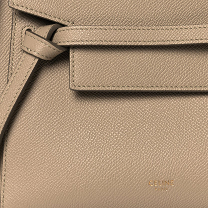 Celine Grained Calfskin Nano Belt Bag Light Taupe 7 of 14