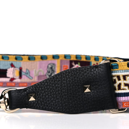 Valentino Garavani Canvas Counting Rockstud Guitar Strap Multicolor 4 of 9