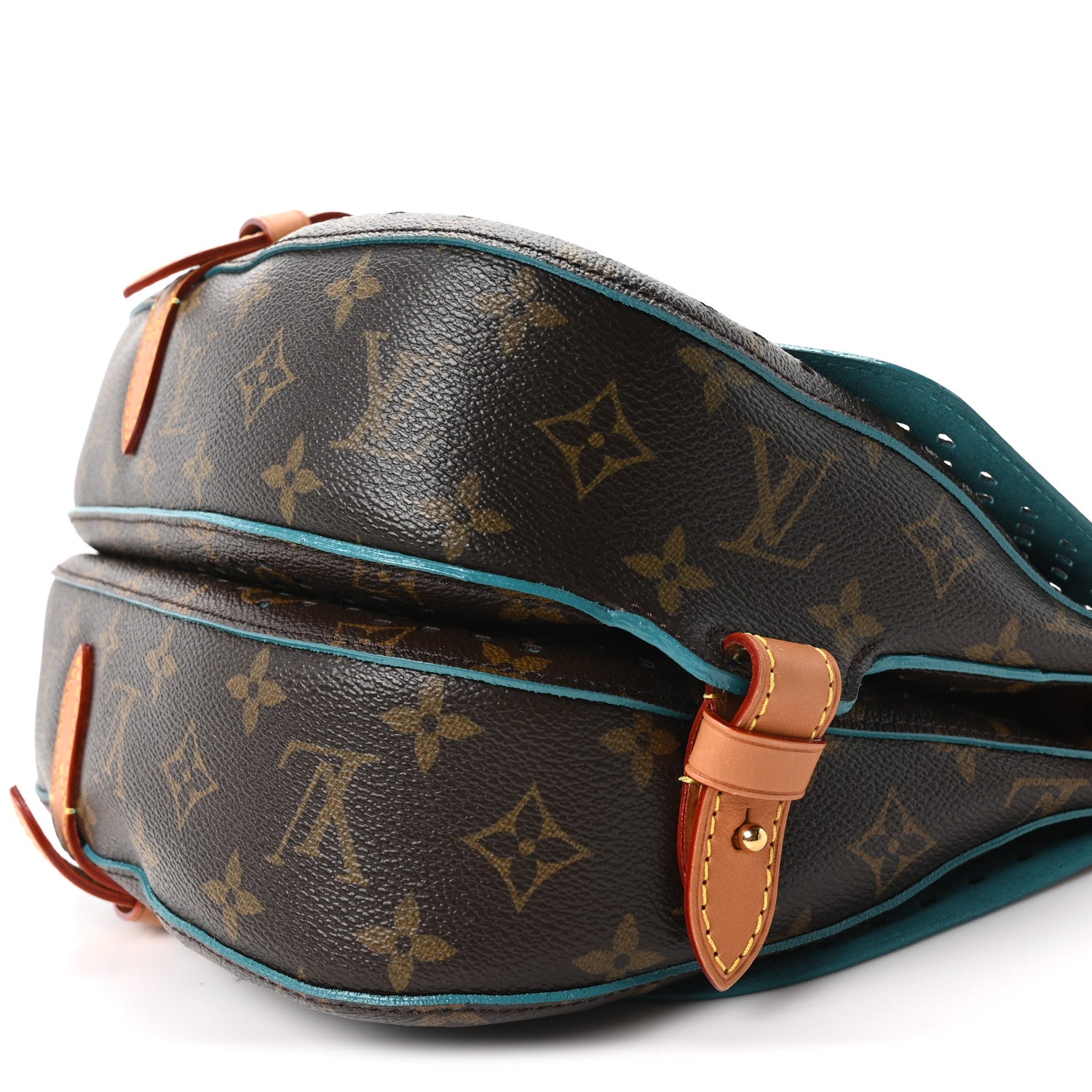 Louis Vuitton Monogram SC Flore Saumur Teal 9 of 9