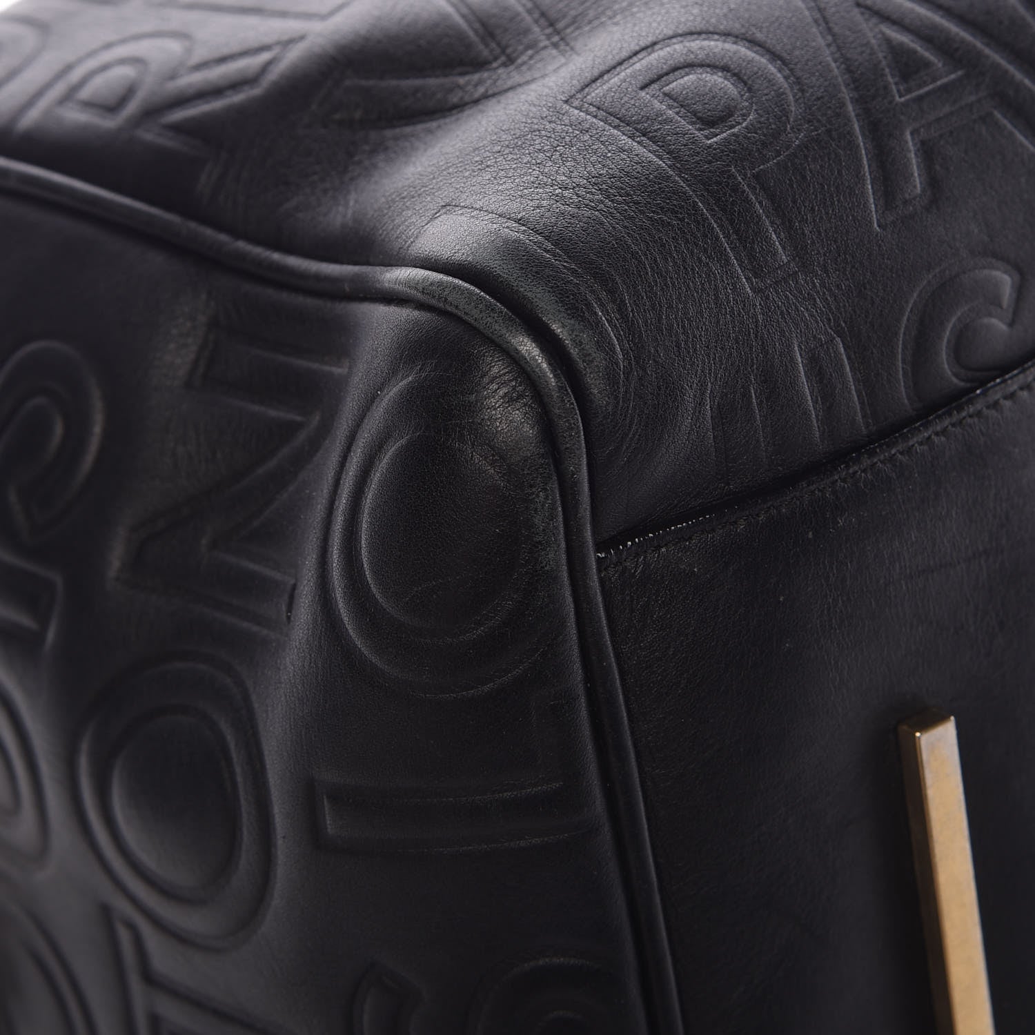 Louis Vuitton Calfskin Embossed Speedy Cube 30 Black 17 of 26