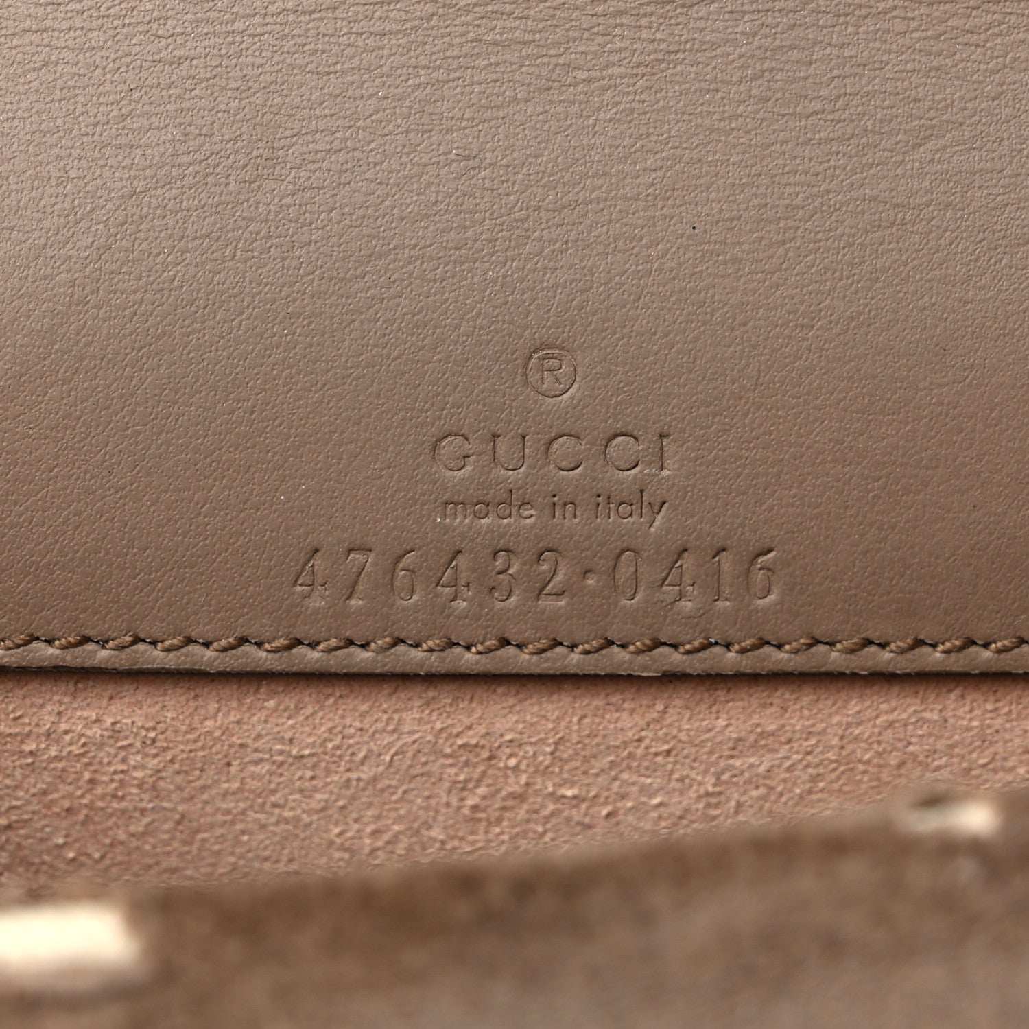 Gucci GG Supreme Monogram Super Mini Dionysus Shoulder Bag Taupe 6 of 12