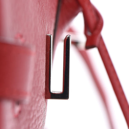 Hermes Taurillon Clemence Birkin 35 Rouge Casaque 14 of 33