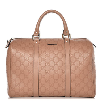 Gucci Guccissima Medium Joy Boston Winter Rose 1 of 8