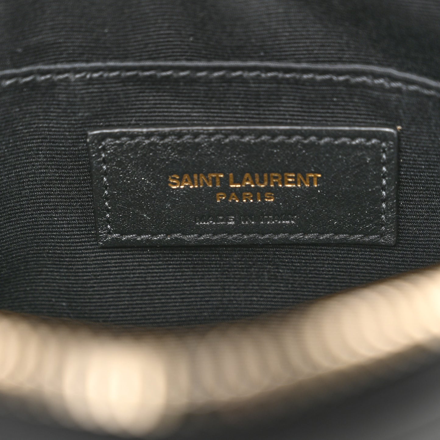 Calfskin Matelasse Monogram Lou Camera Bag Black