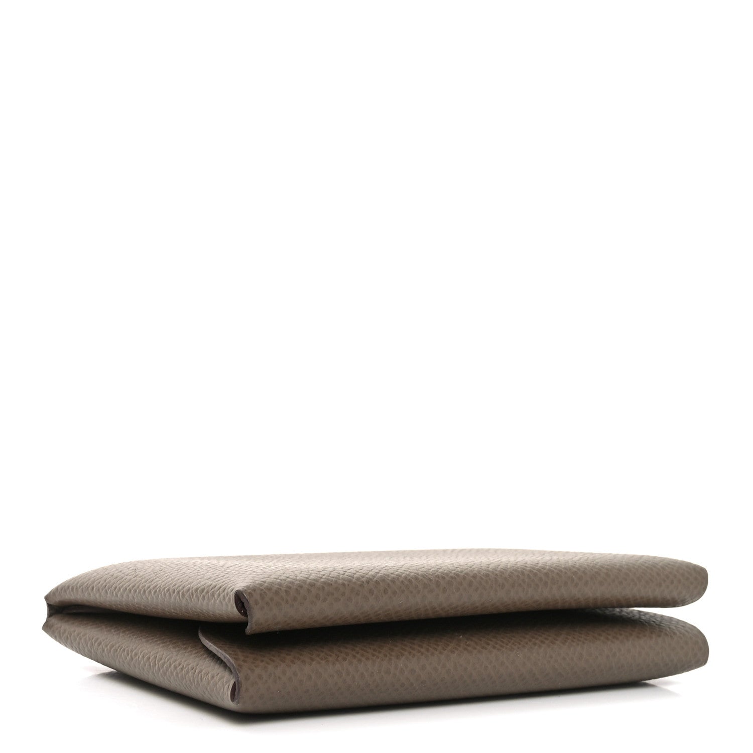 Hermes Epsom Calvi Duo Card Case Etoupe 4 of 7