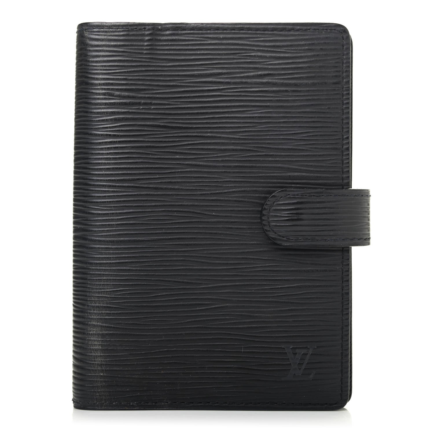 Louis Vuitton Epi Small Ring Agenda Cover Black 1 of 4