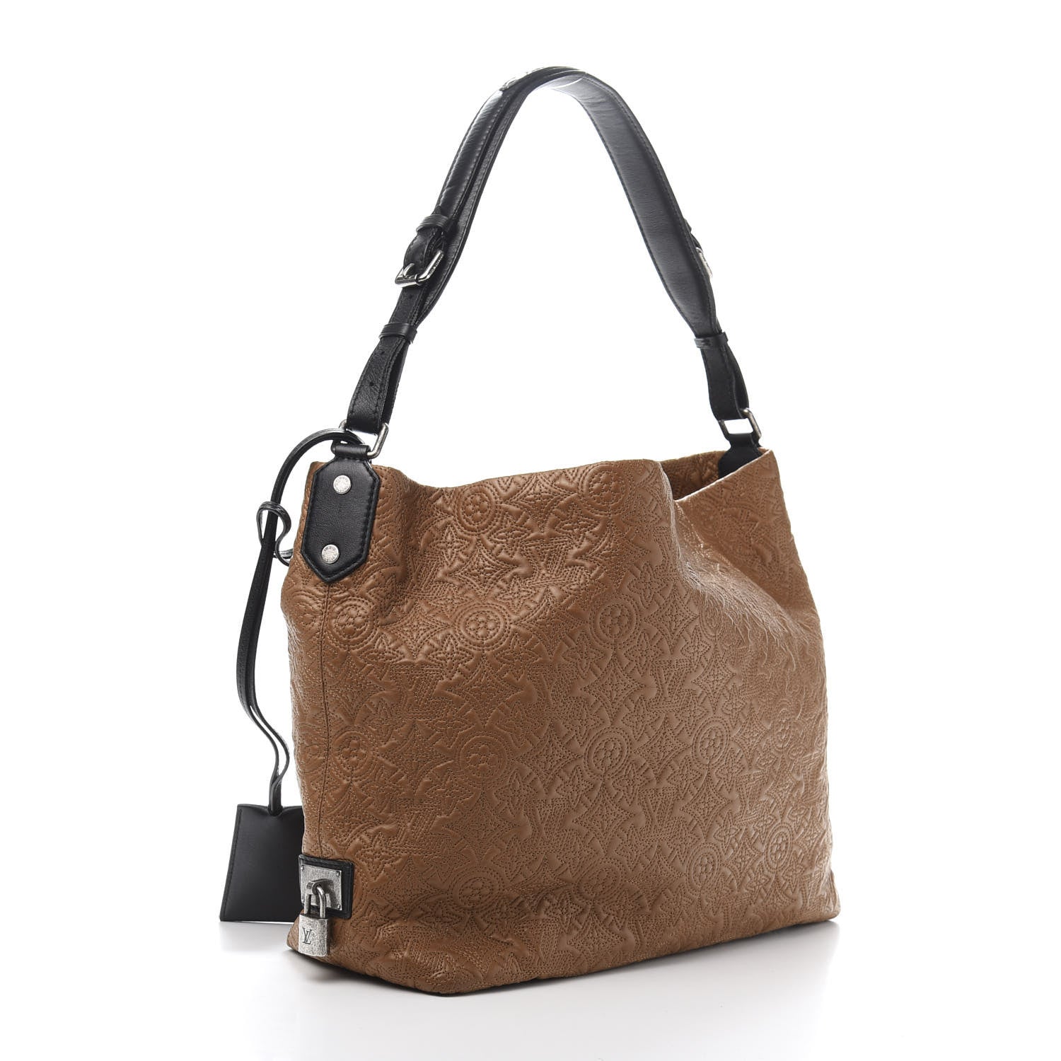 Louis Vuitton Monogram Lambskin Antheia Hobo PM Fumee 3 of 10