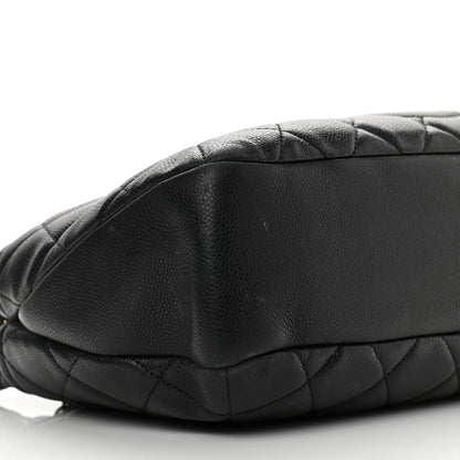 Chanel Caviar Quilted Timeless CC Soft Tote Black 11 of 16