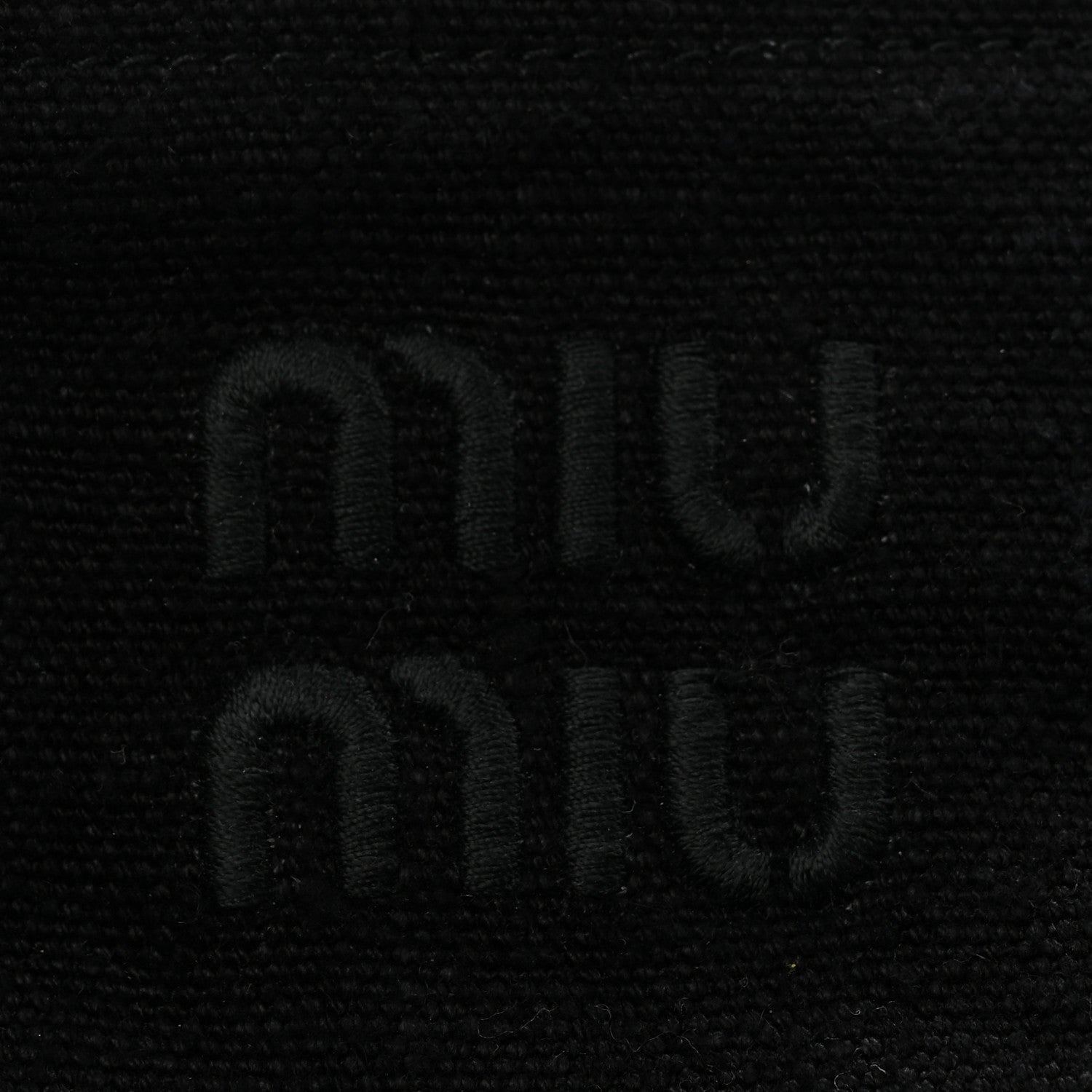 Miu Miu Raffia Crochet Woven Hobo Black Naturale 7 of 11