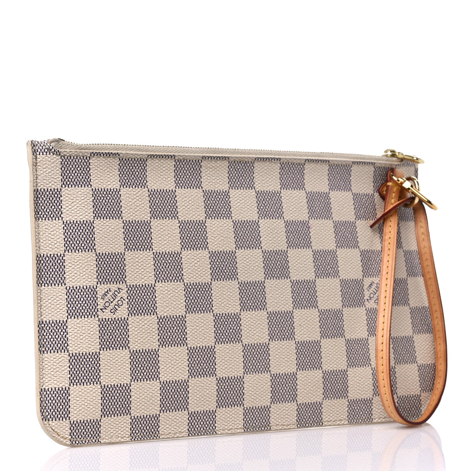 Louis Vuitton Damier Azur Neverfull MM GM Pochette 3 of 13