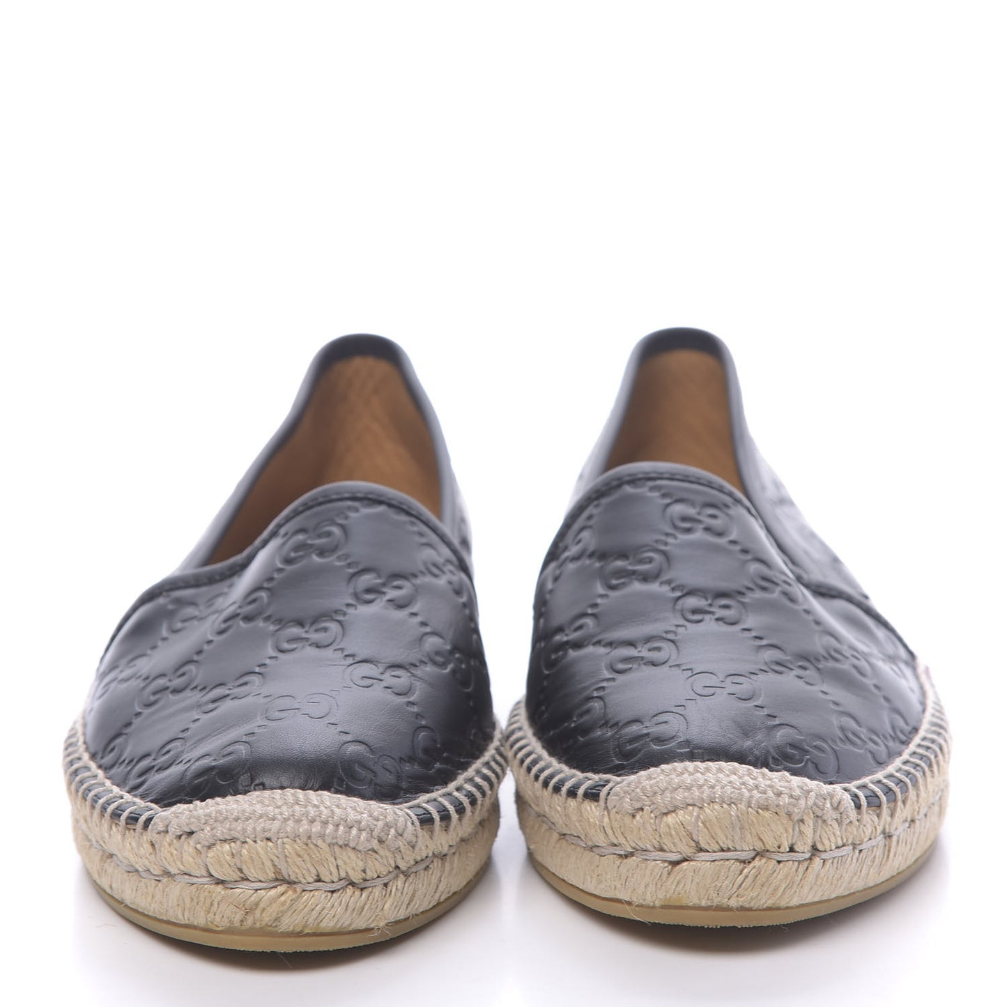 Guccissima Signature Espadrilles 40.5 Black