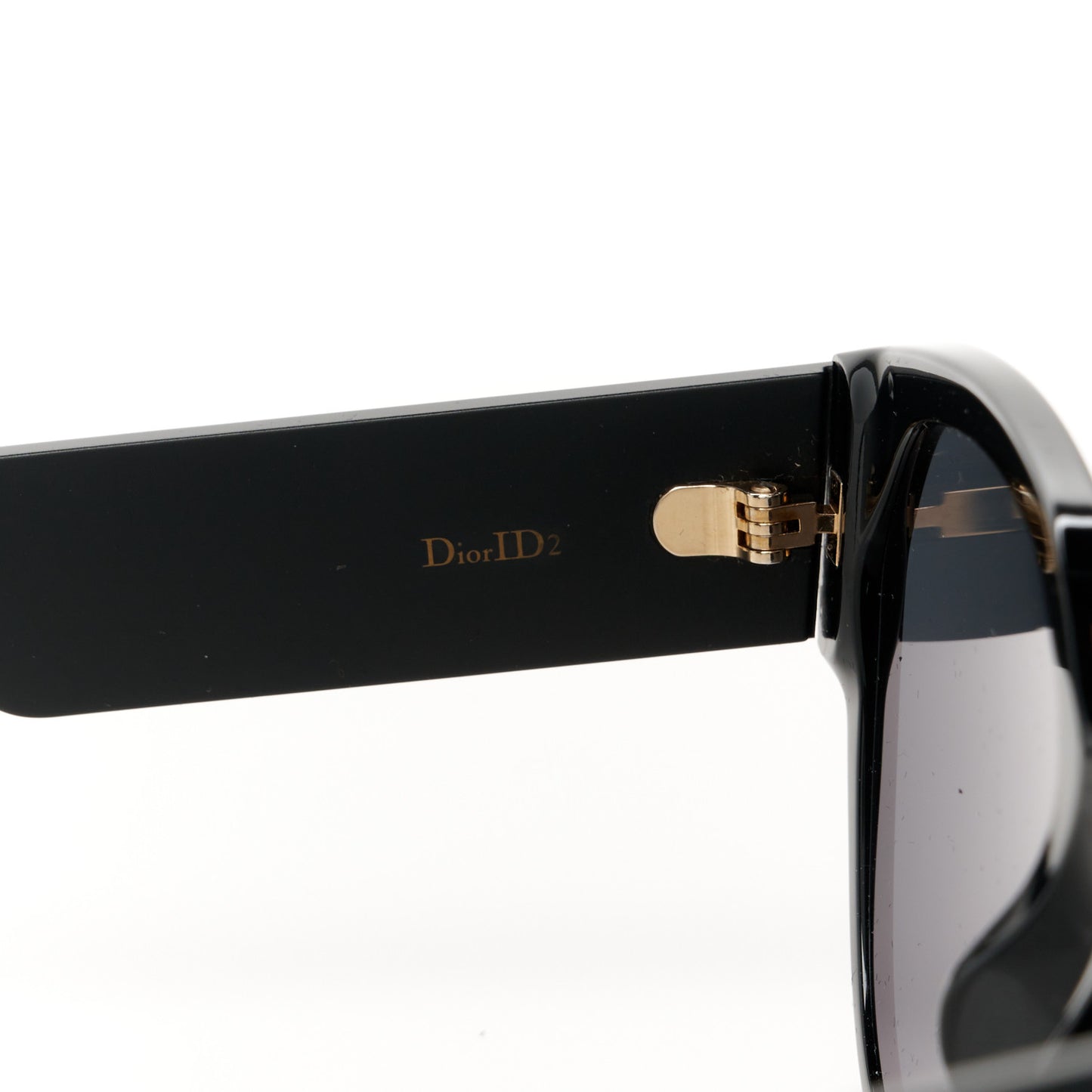 Acetate DiorID2 Sunglasses Black